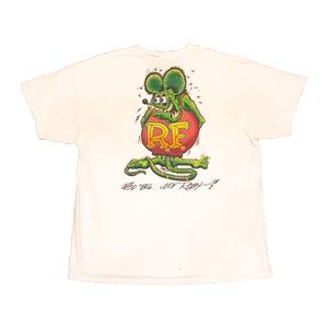 Vintage Rat Fink Thrashed distressed Tee Shirt